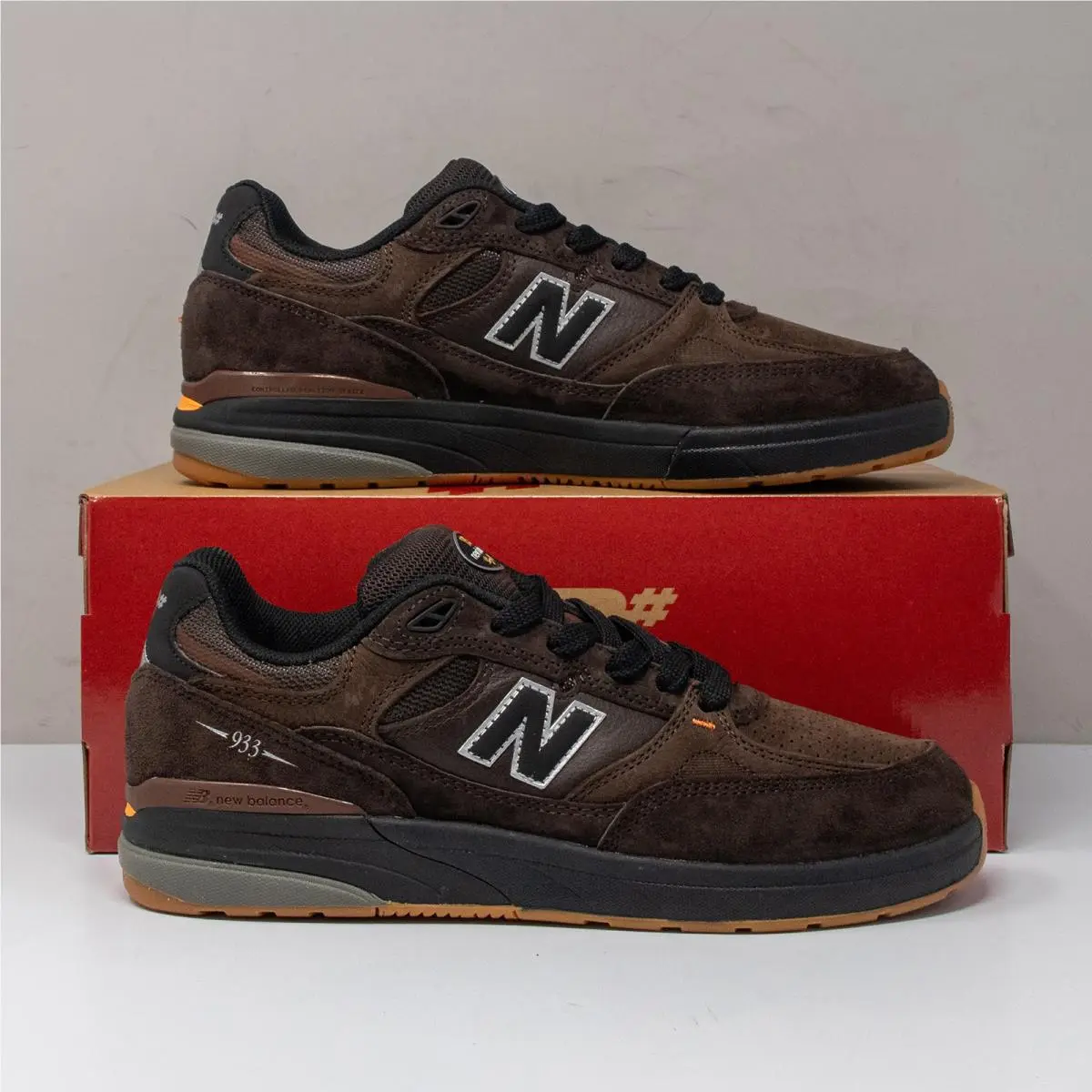 New Balance shoes - New Balance Numeric 933 - Numeric - NM933BAR - Brown (UPC: 198686416007) 0