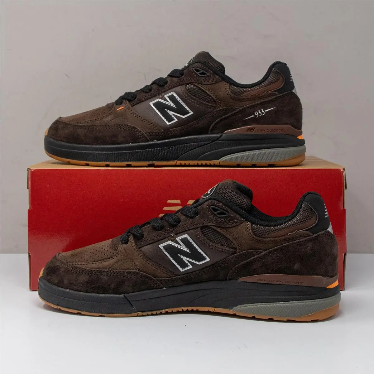 New Balance shoes - New Balance Numeric 933 - Numeric - NM933BAR - Brown (UPC: 198686416007) 1