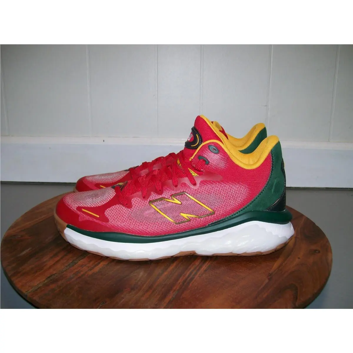 New Balance shoes - New Balance Fresh Foam BB - BBFRSHSV - Green / Red (UPC: 196941591643) 0