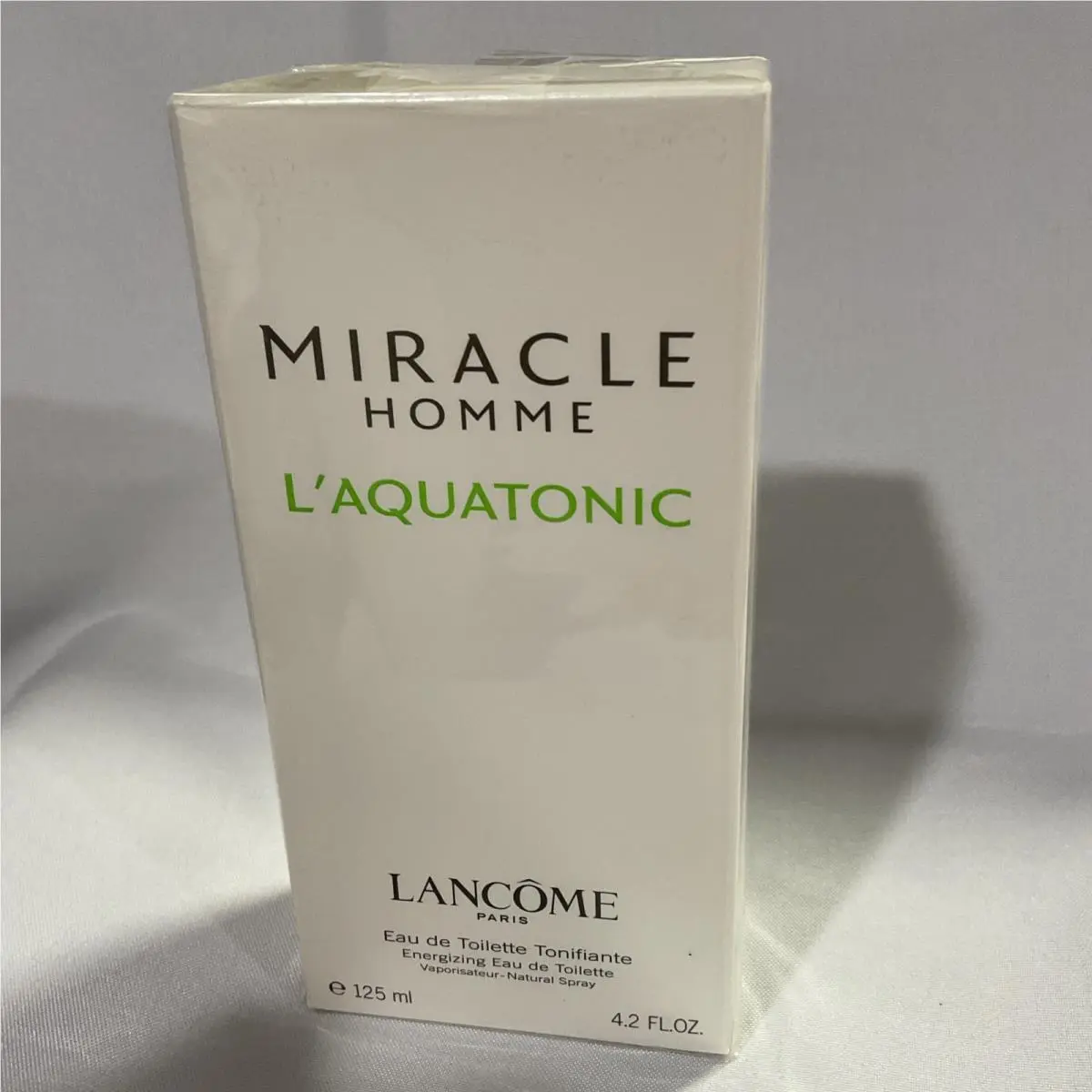 Miracle Homme L’aquatonic BY Lancôme 4.2 Fl.oz. Edt Spray