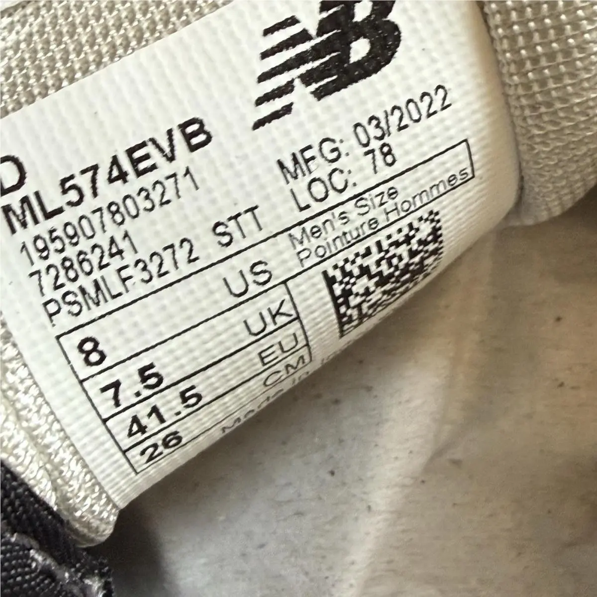 New Balance shoes - New Balance 574 - Black / White 14