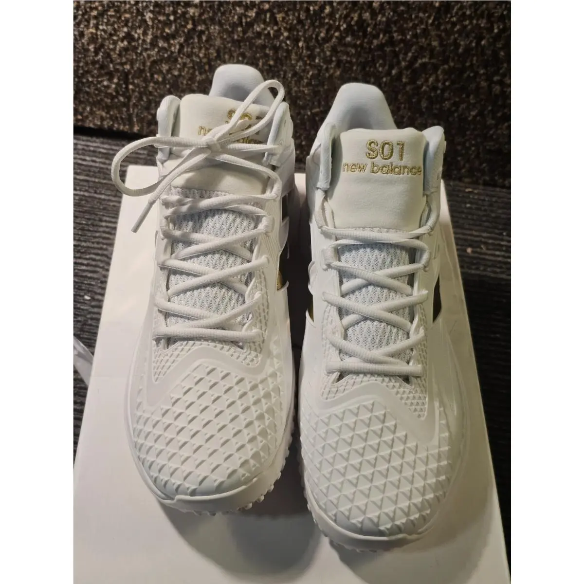 New Balance shoes - NEW BALANCE SO1 Ohtani 1 TF - TSHOWT1 - White/Gold (UPC: 197966509484) 4