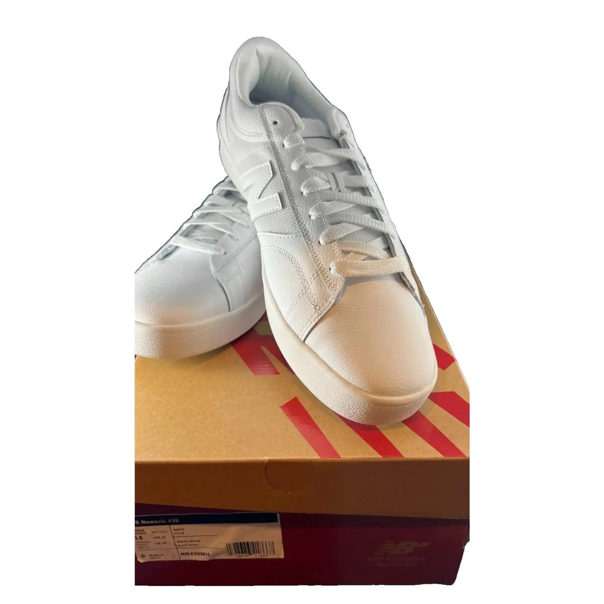 New Balance NB Numeric 430 Men`s White Shoes 14D
