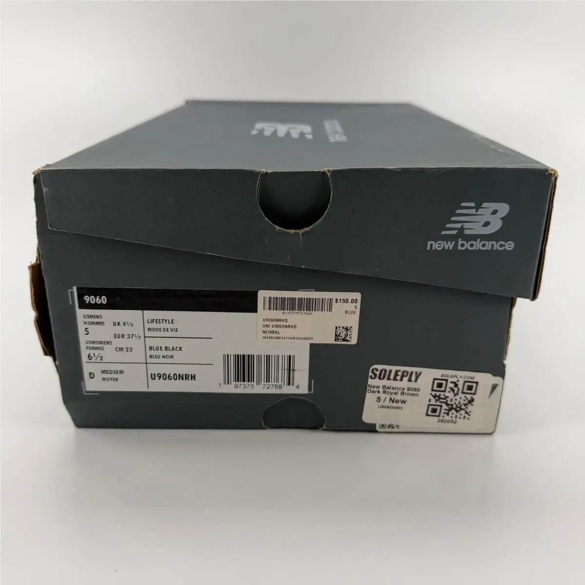 New Balance shoes - New Balance 9060 Dark Royal Brown - U9060NRH - Blue 6