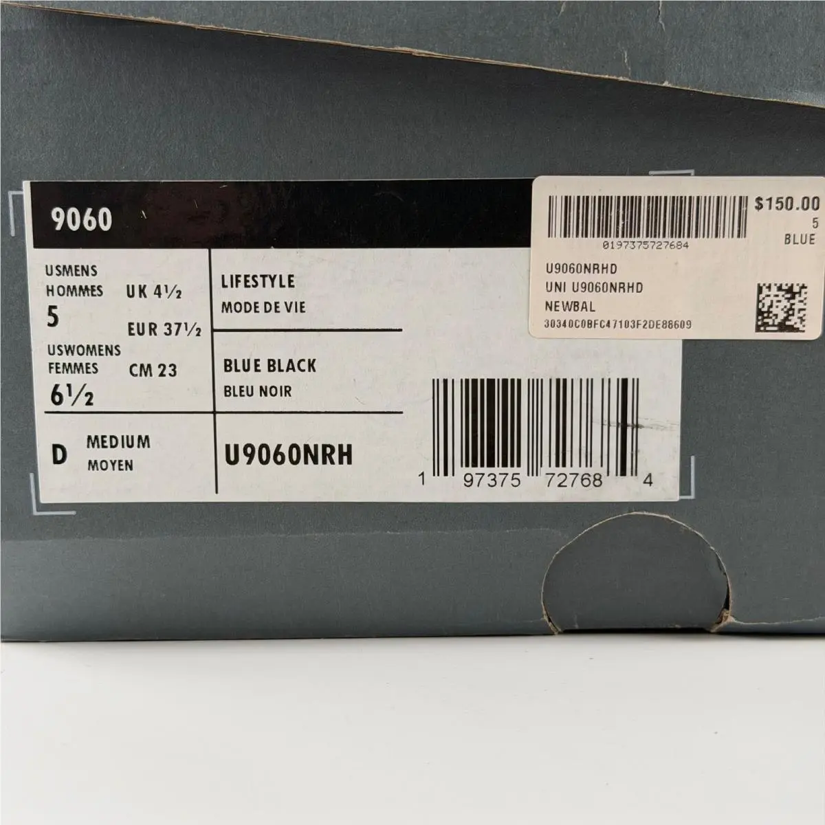 New Balance shoes - New Balance 9060 Dark Royal Brown - U9060NRH - Blue 8