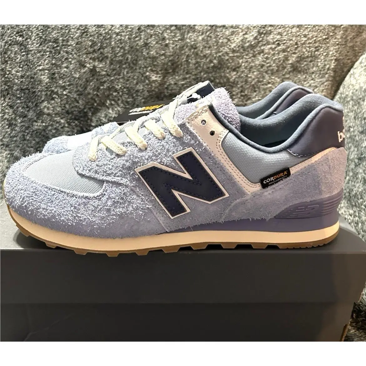 New Balance 574 Blue Purple Classics Men`s 10.5/Women`s 12 Athletic Shoes