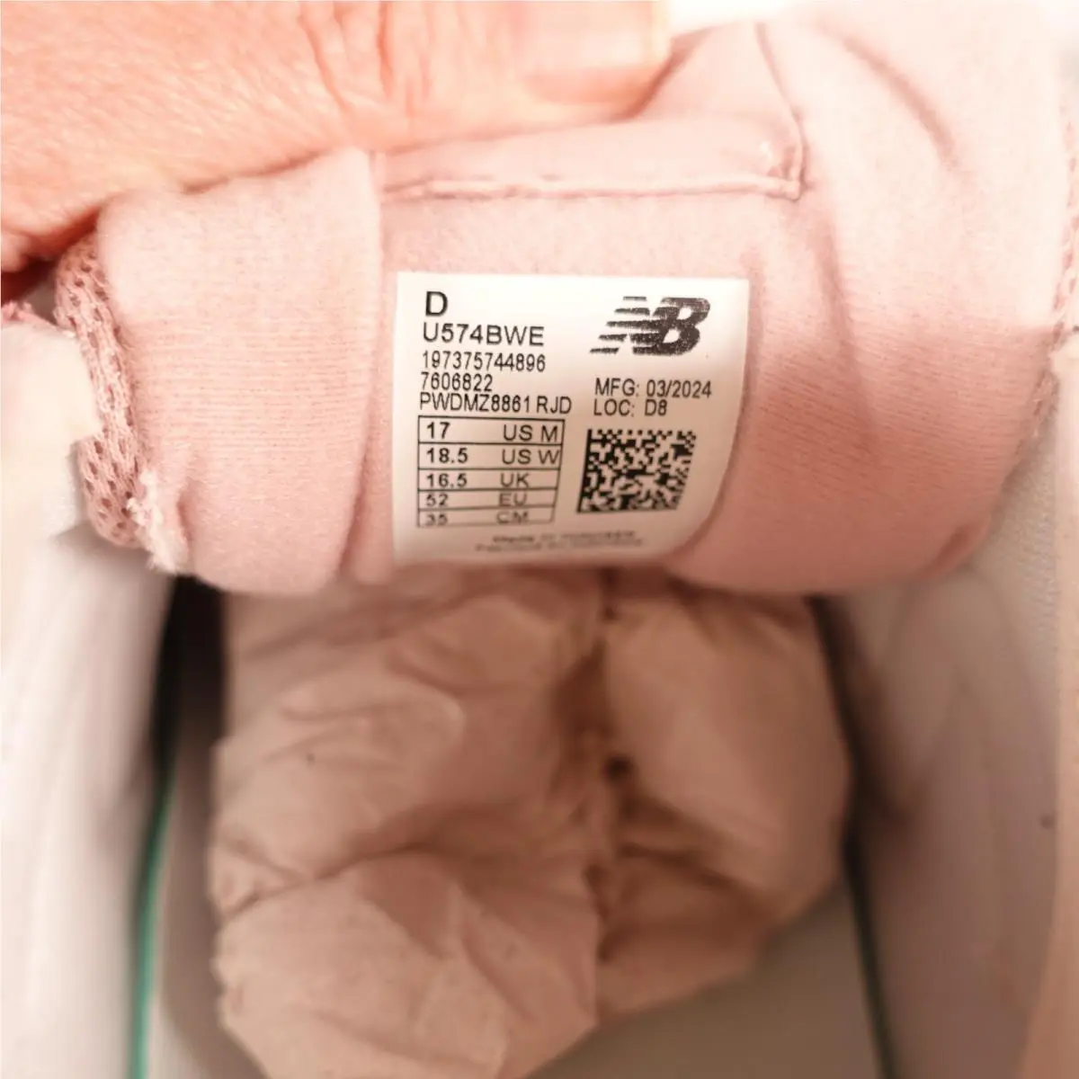 New Balance shoes - New Balance 574 - Pink 5