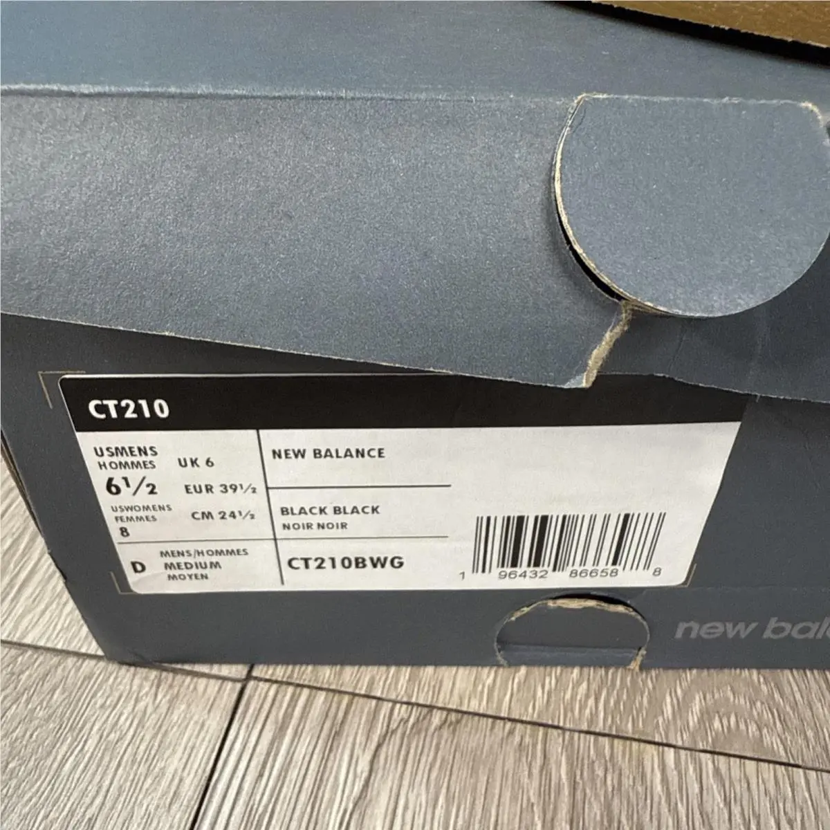 New Balance shoes - New Balance 210 - CT210BWG - Black (UPC: 0196432866588) 9