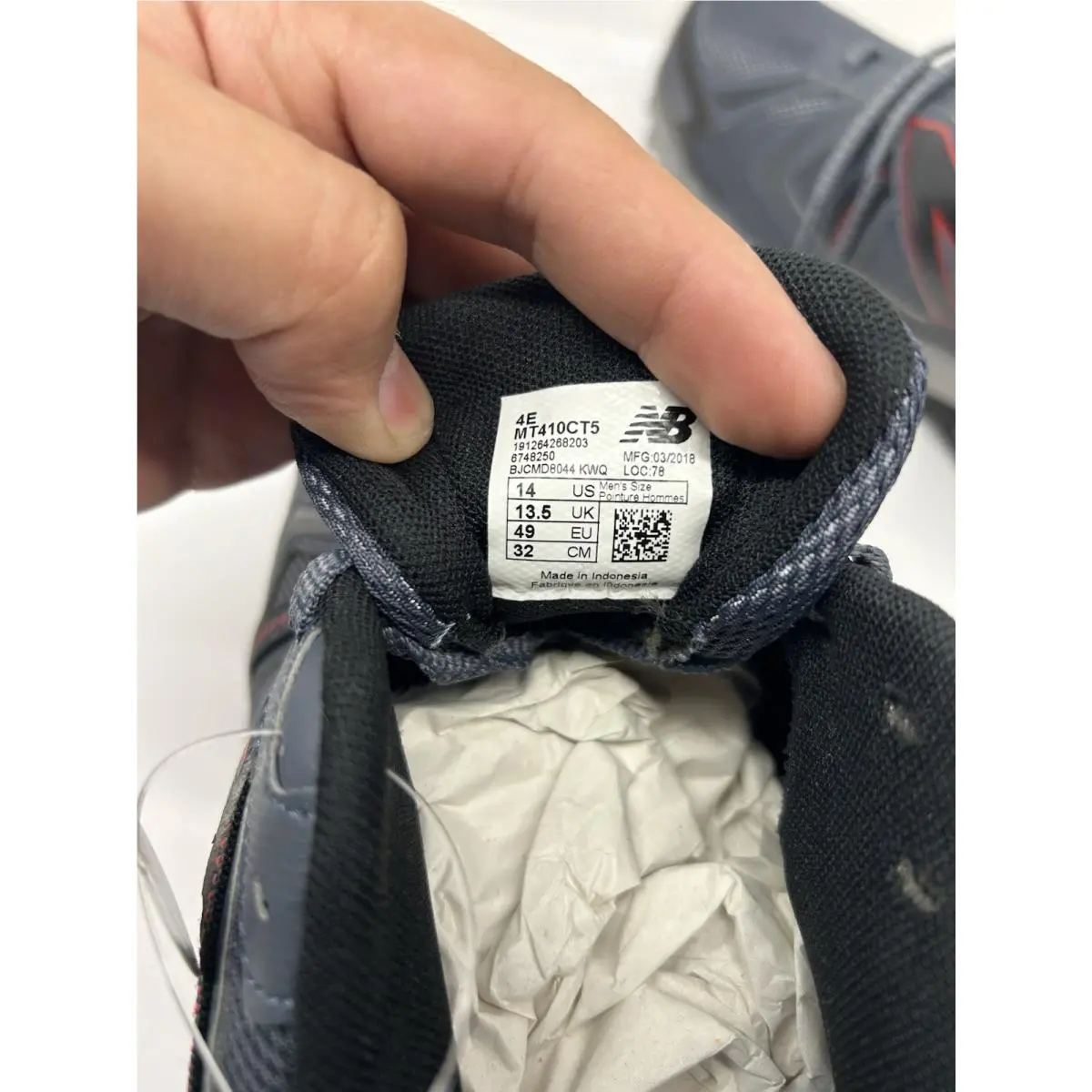 New Balance shoes - New Balance 410 - MT410CTS - Gray 7