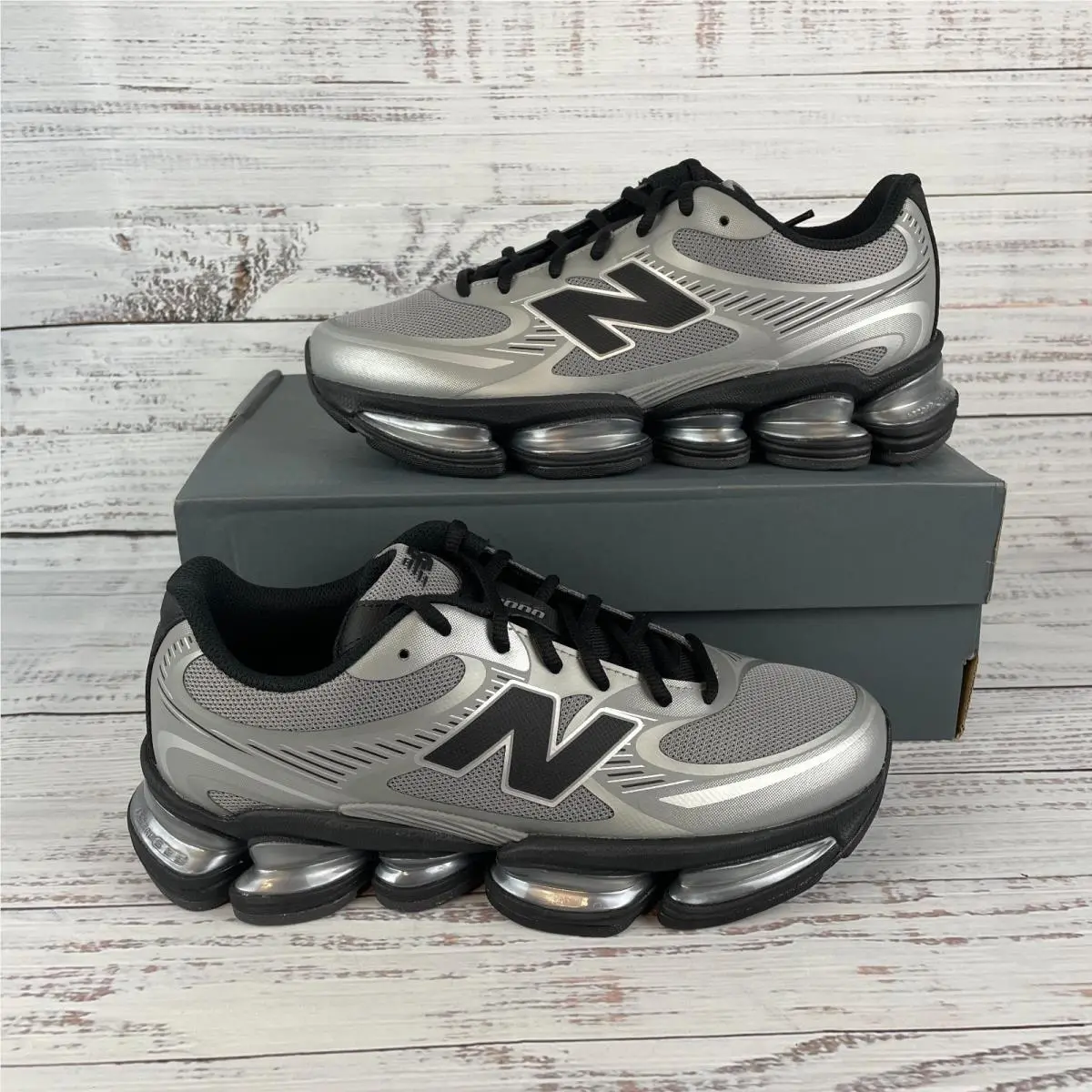 New Balance Abzorb 2000 Mens 9D Womens 10.5D Lifestyle Shoes Grey