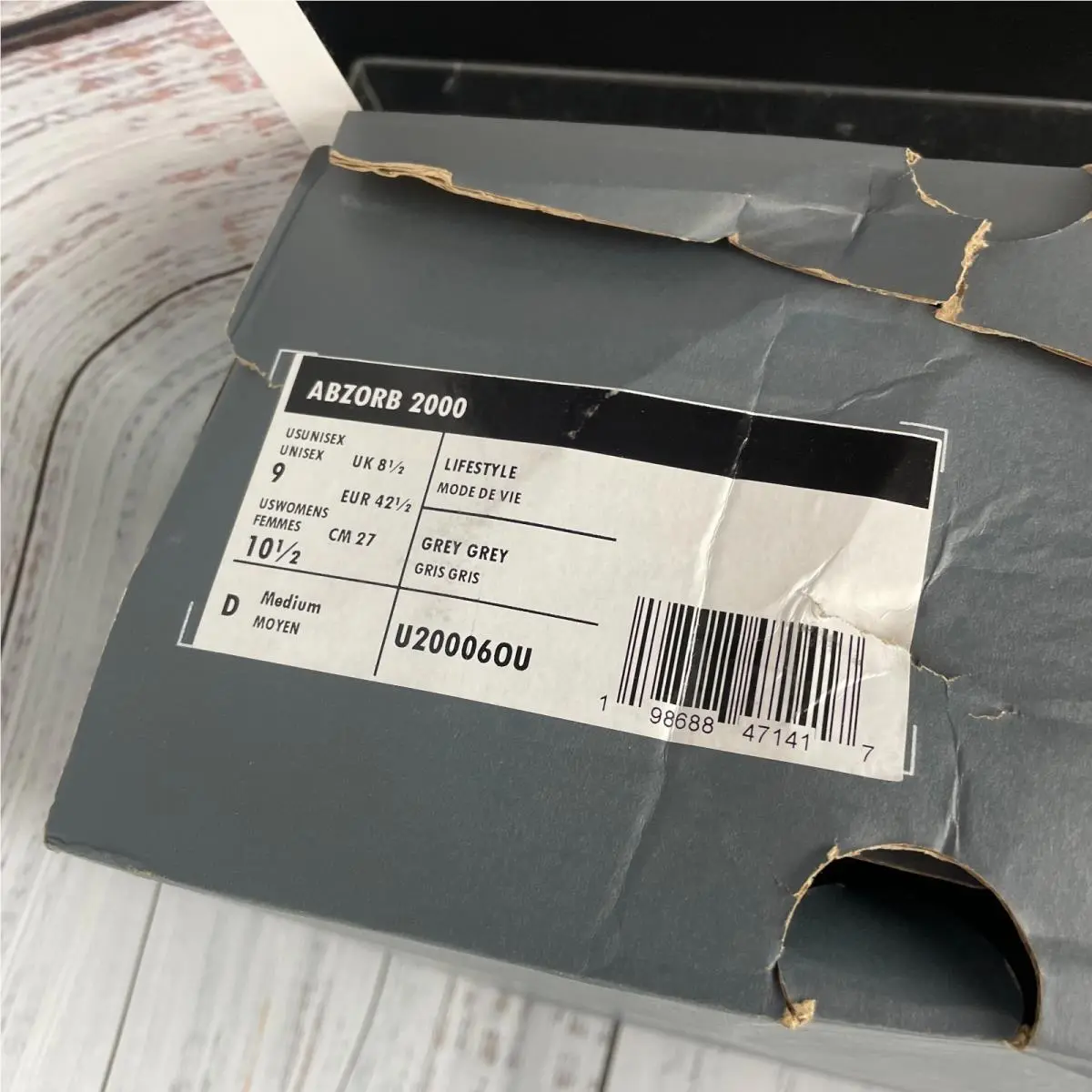 New Balance shoes - New Balance 2000 - Gray (UPC: 198688471417) 9