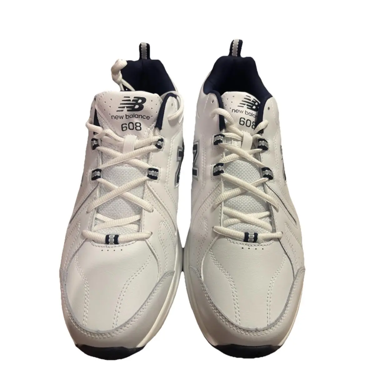 New Balance® 608 v5 Men`s Training Shoes - 14 EE White Navy New