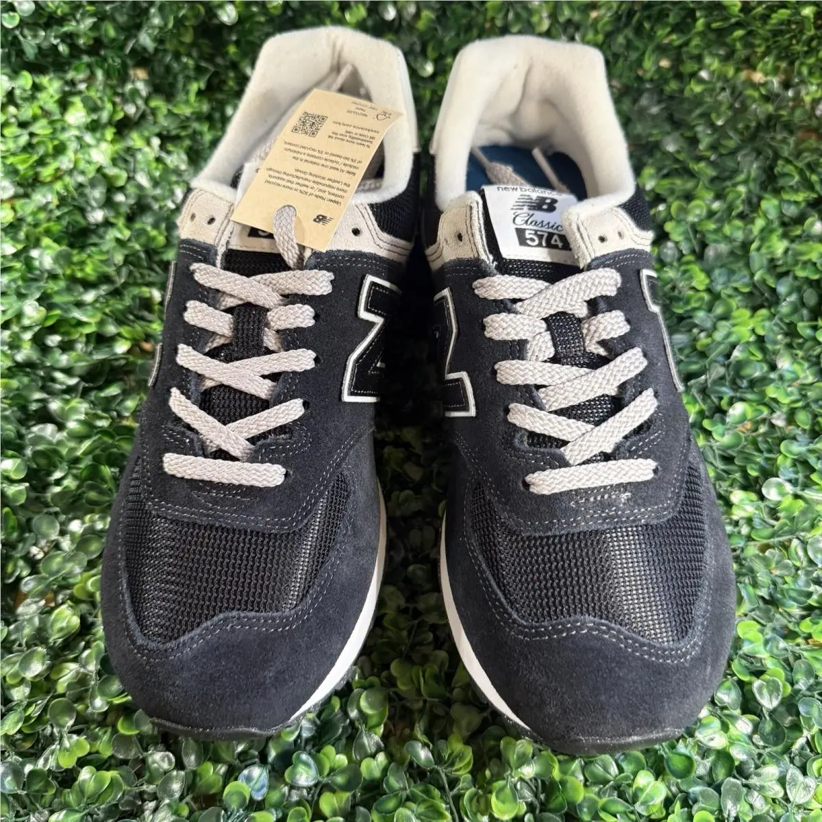 New Balance shoes - New Balance 574 - Black / White 4