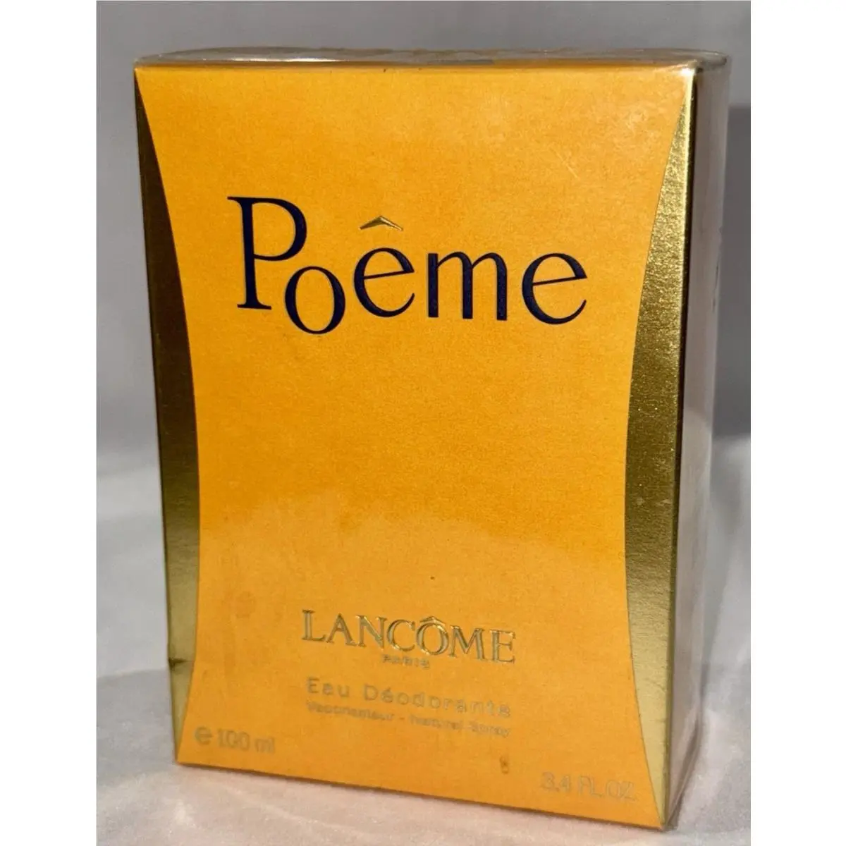 Lancome Poeme Eau Deodorante 100ml 3.4 oz Spray Vintage Rare by Lancôme