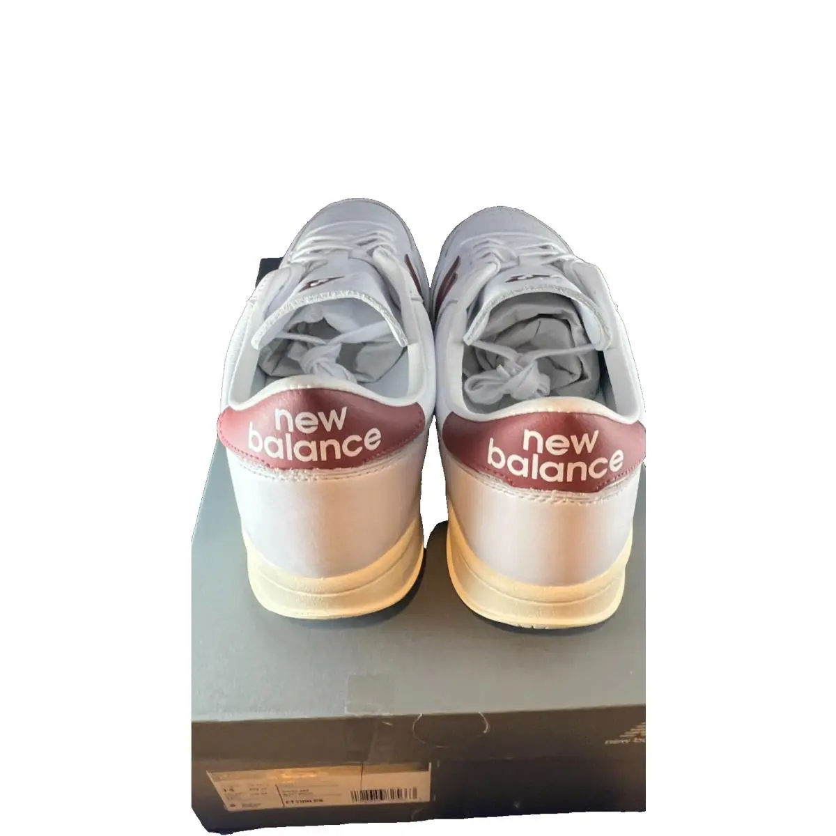 New Balance shoes - White Red (UPC: 198686825663) 2