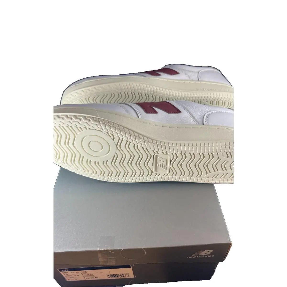 New Balance shoes - White Red (UPC: 198686825663) 3