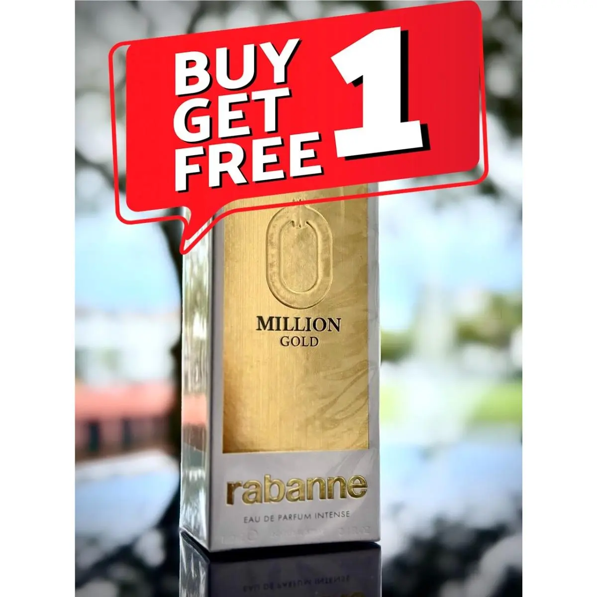 1 Million Gold by Rabanne For Men Edp Intense 3.4 oz Promotion: Pay For 1 Get 2