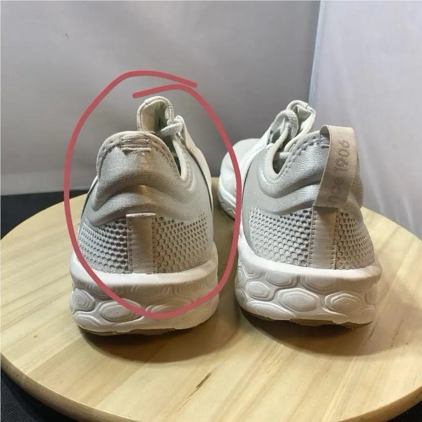 New Balance shoes - New Balance Fresh Foam Cruz - White/White/Gum 020 (UPC: 196652944837) 9