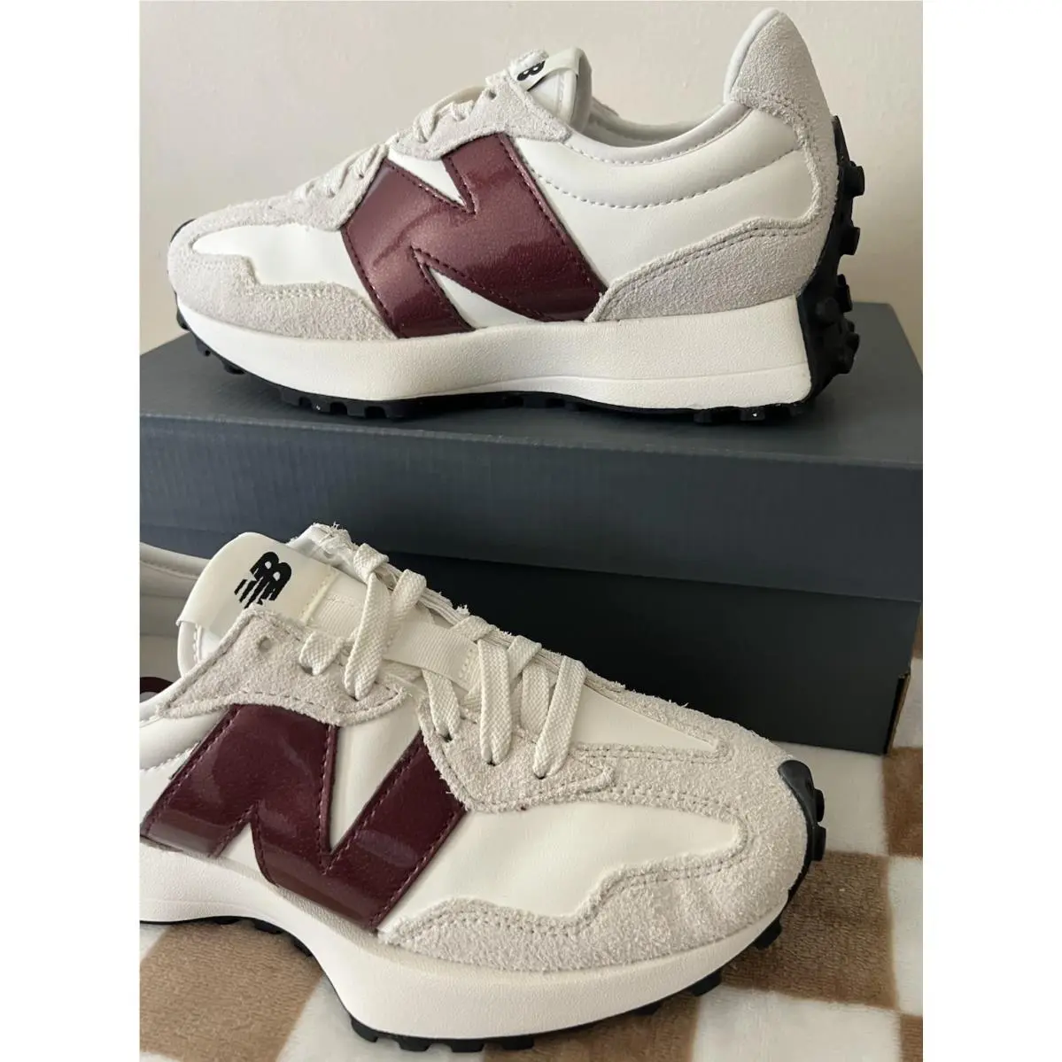 New Balance shoes - New Balance 327 - WS327JWC - White/Red 2