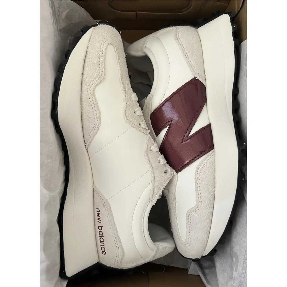 New Balance shoes - New Balance 327 - WS327JWC - White/Red 12