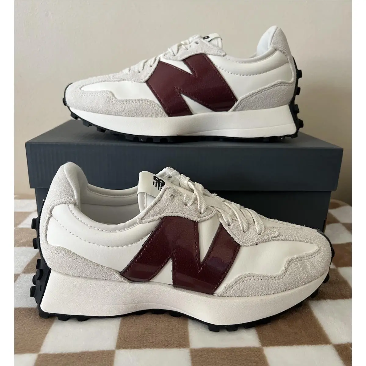 New Balance shoes - New Balance 327 - WS327JWC - White/Red 1
