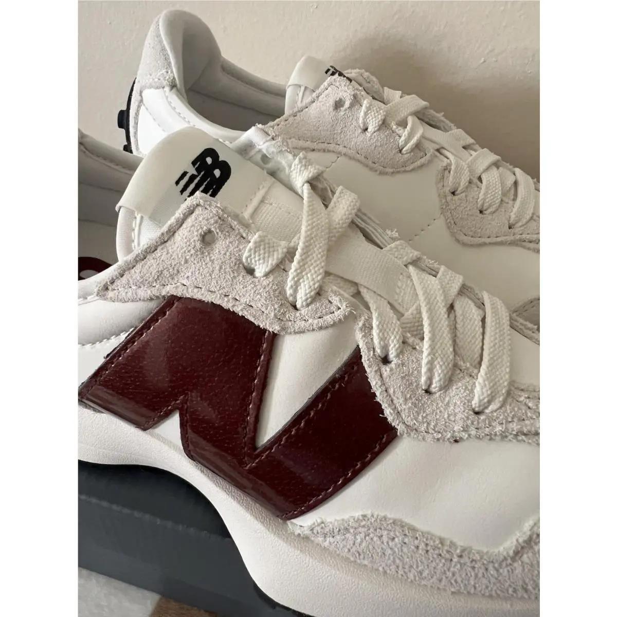 New Balance shoes - New Balance 327 - WS327JWC - White/Red 4