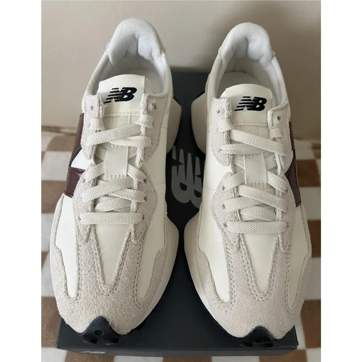 New Balance shoes - New Balance 327 - WS327JWC - White/Red 6