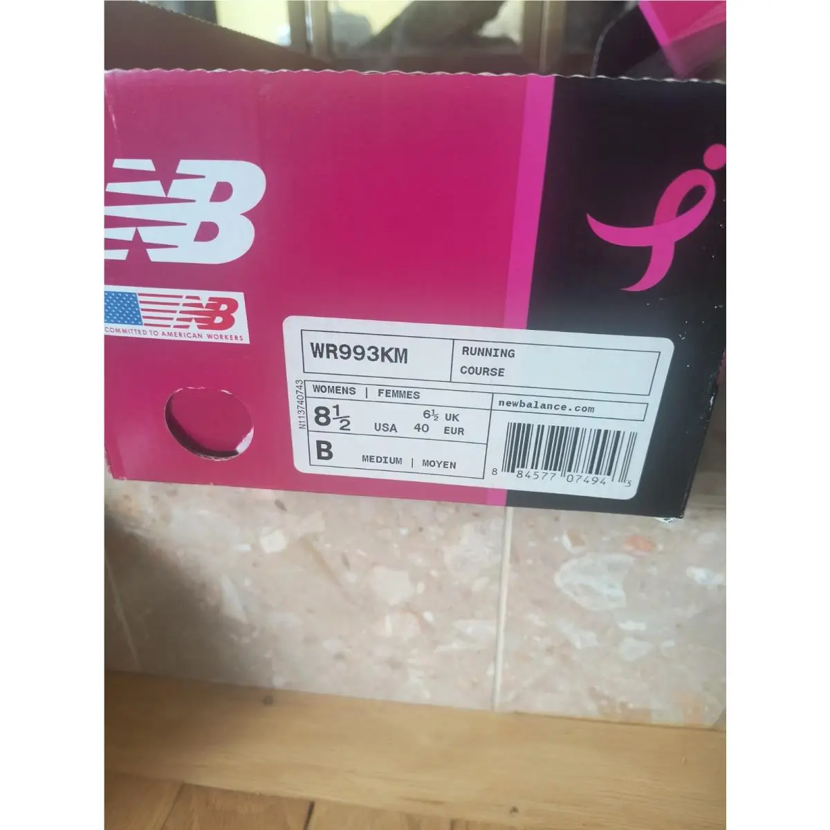 New Balance shoes - New Balance 993 - WR993KM - Pink 6