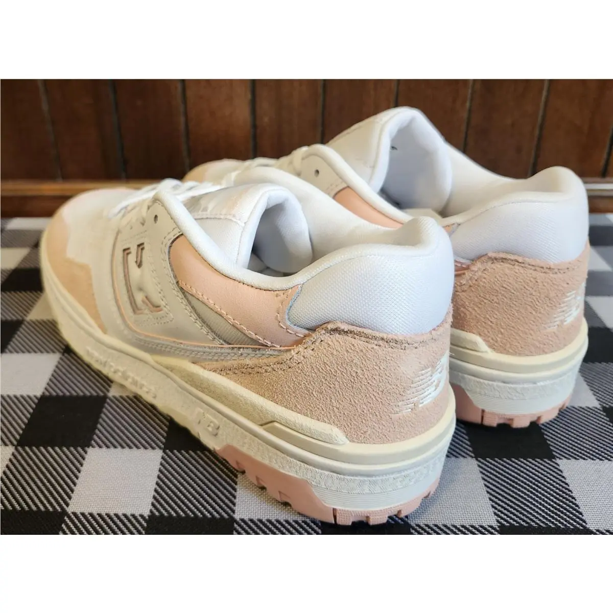 New Balance shoes - New Balance 550 - WHITE PINK 4