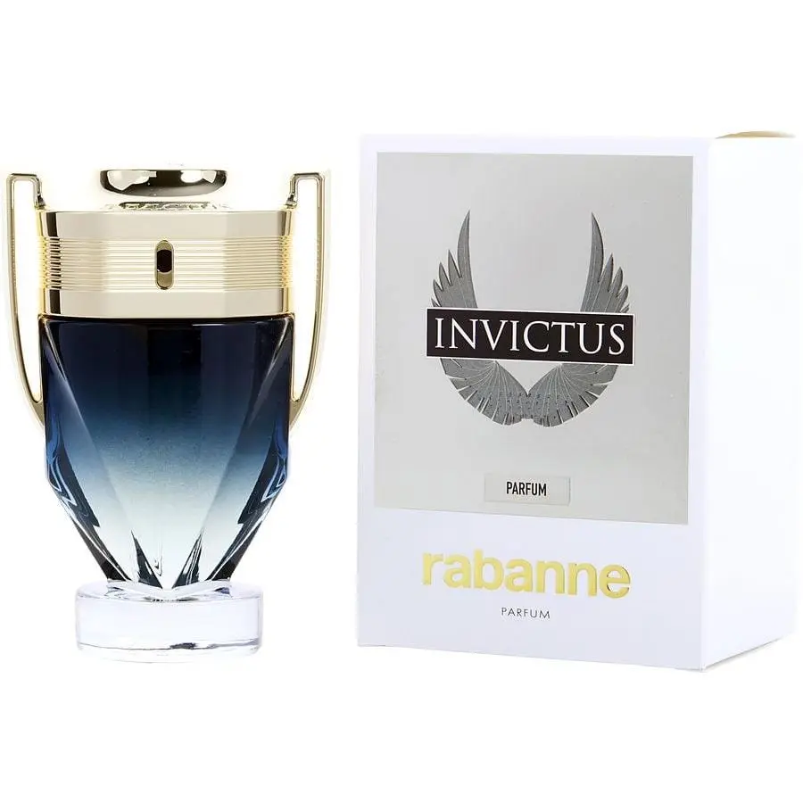 Paco Rabanne Men`s Invictus Parfum 1.7 oz Fragrances 3349668627523