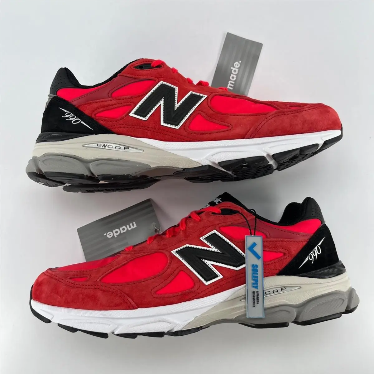 New Balance shoes - New Balance 990v3 - M990PL3 - Red 0