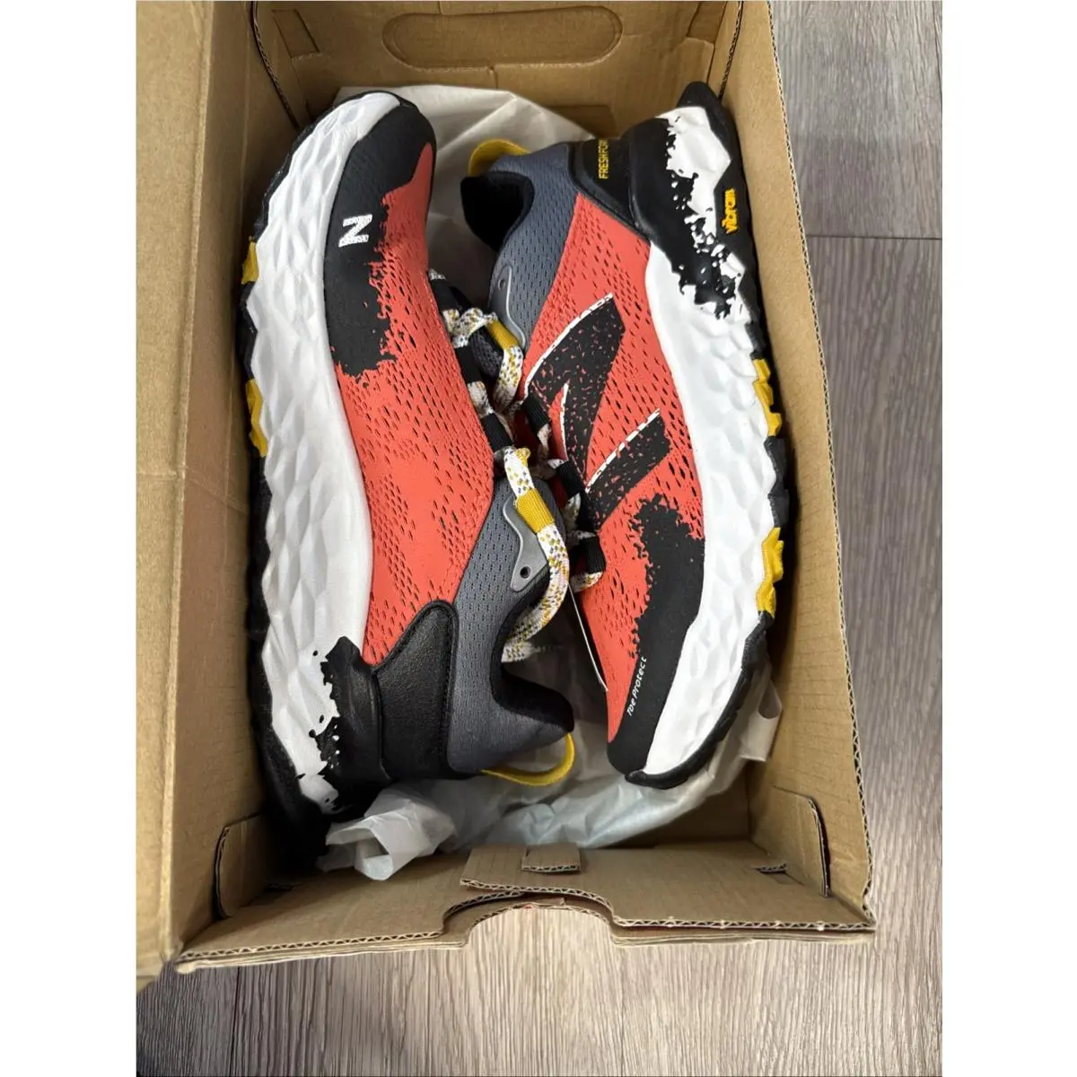 New Balance shoes - New Balance Fresh Foam Hierro v7 - WTHIERR5 - Orange/Black (UPC: 0194182009569) 13