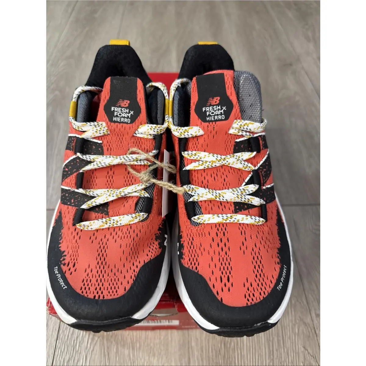 New Balance shoes - New Balance Fresh Foam Hierro v7 - WTHIERR5 - Orange/Black (UPC: 0194182009569) 0