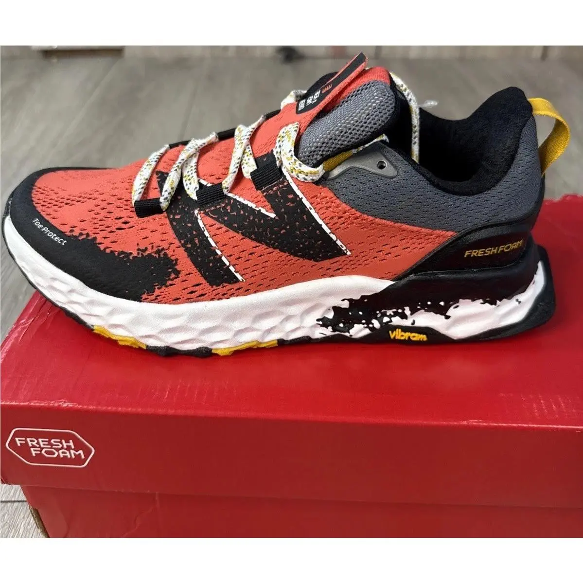 New Balance shoes - New Balance Fresh Foam Hierro v7 - WTHIERR5 - Orange/Black (UPC: 0194182009569) 4