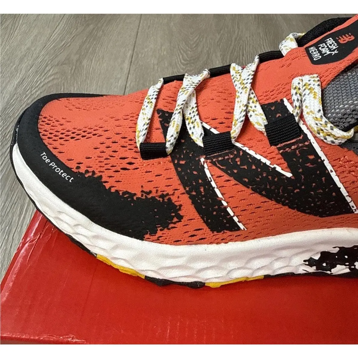 New Balance shoes - New Balance Fresh Foam Hierro v7 - WTHIERR5 - Orange/Black (UPC: 0194182009569) 6