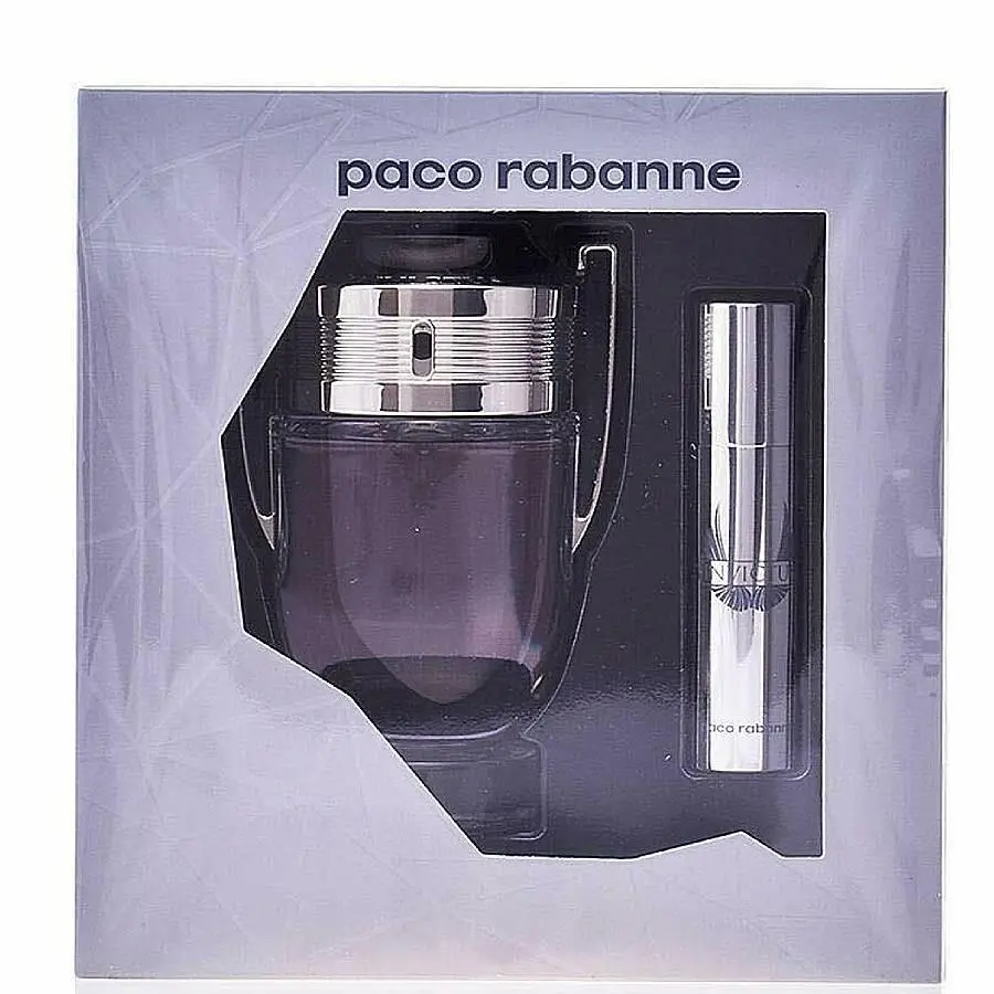 Paco Rabanne Men`s Invictus Gift Set Fragrances 3349668548026