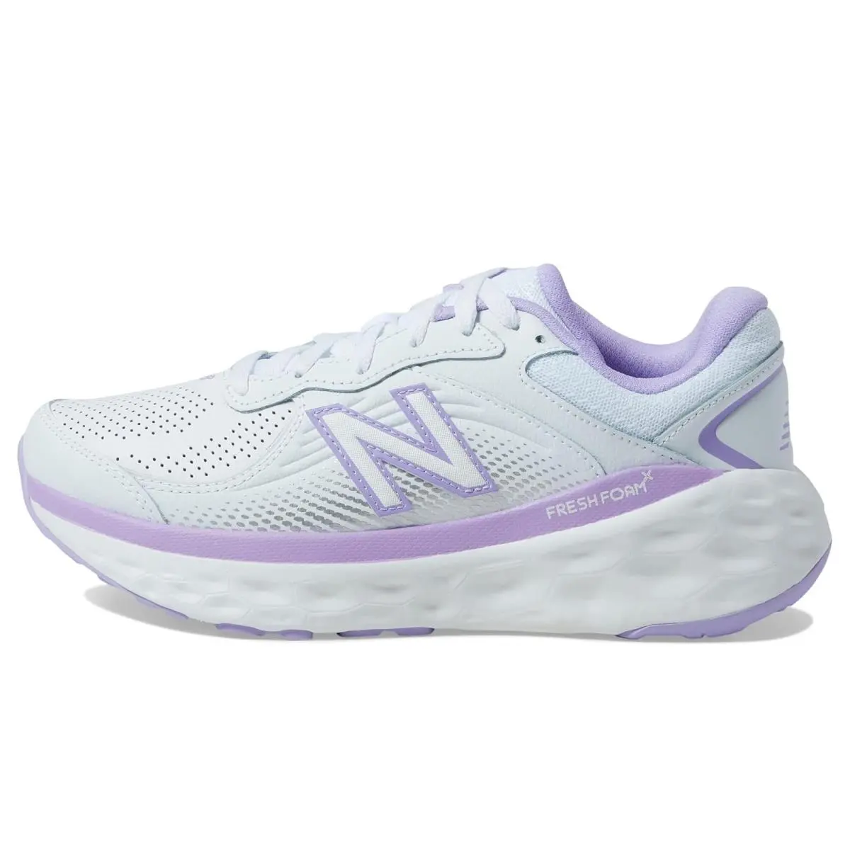 New Balance Fresh Foam X 840 Womens Size 7D White Purple Running Shoes