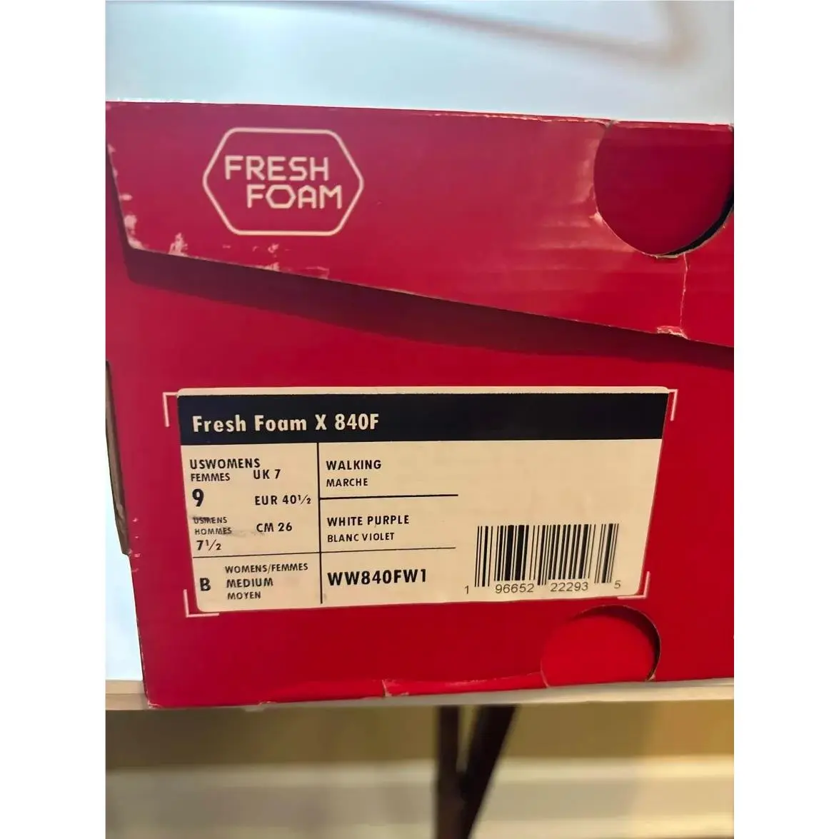 New Balance shoes - WW840FW1 - WW840FW1 - White 2