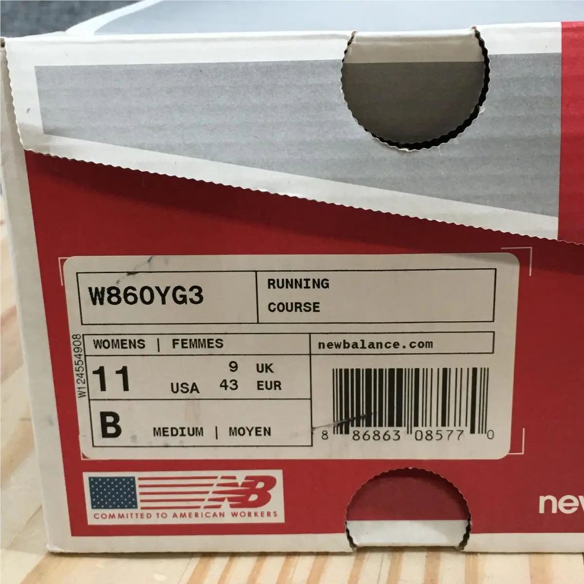 New Balance shoes - New Balance 860 - Purple 13