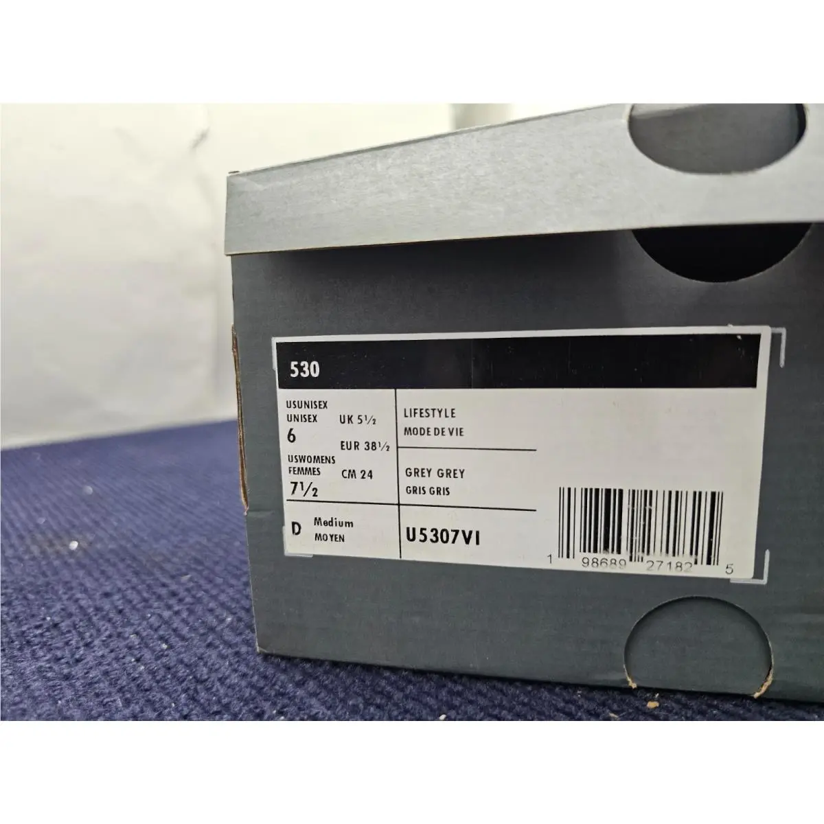 New Balance shoes - Grey (UPC: 198689271825) 4