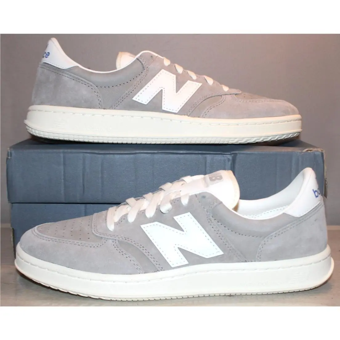 New Balance T500 Court Brown White Suede Men`s Shoes Size 11