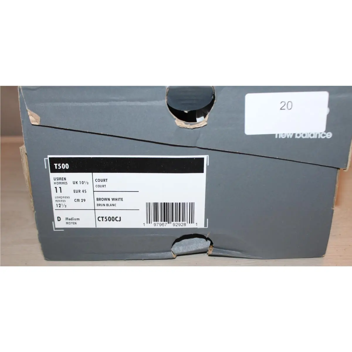 New Balance shoes - New Balance T500 - Brown 0