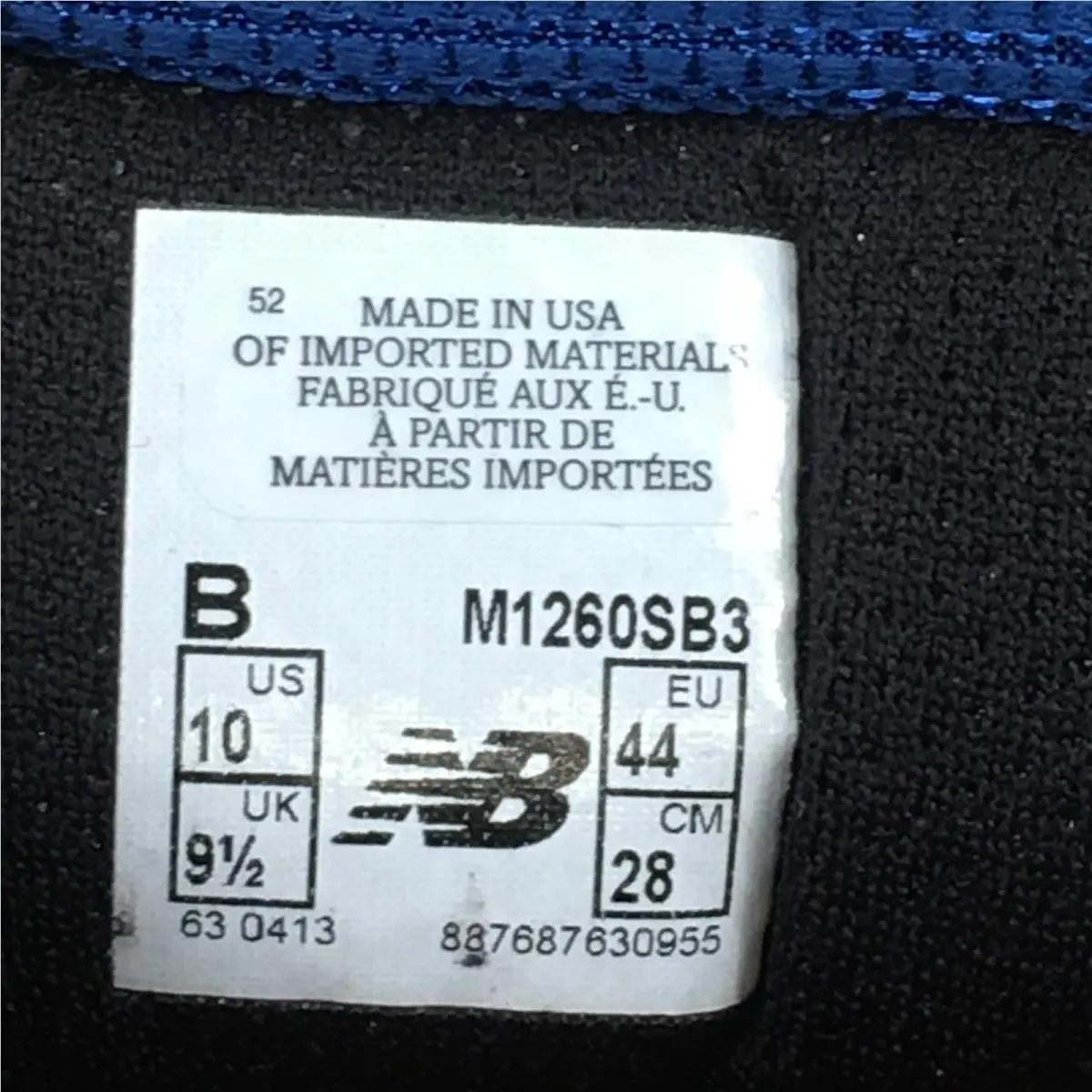 New Balance shoes - Blue 10