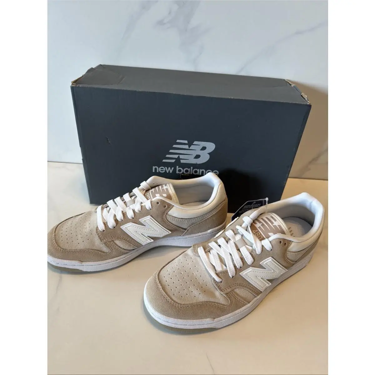 New Balance shoes - New Balance 480 - BB480LEA - Beige (UPC: 0197375684178) 0