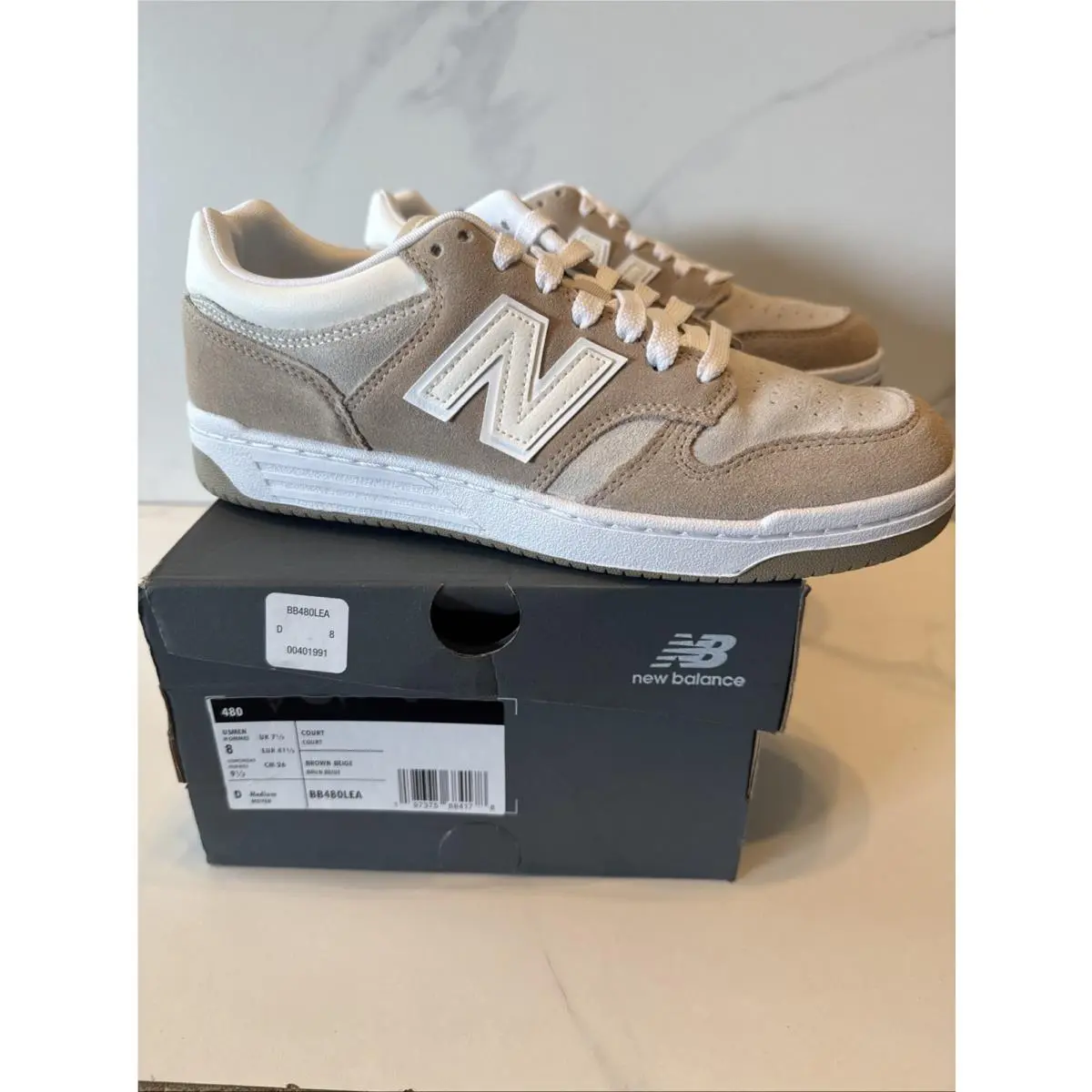 New Balance shoes - New Balance 480 - BB480LEA - Beige (UPC: 0197375684178) 5