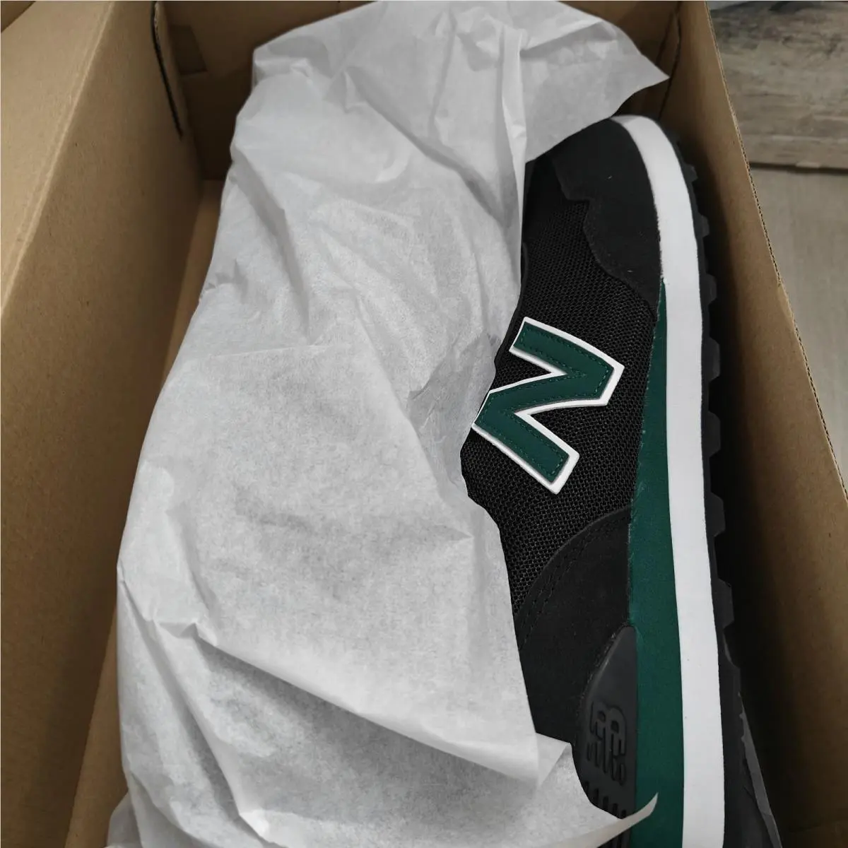 New Balance shoes - New Balance 515 - ML515UGB - BLACK / GREEN 9