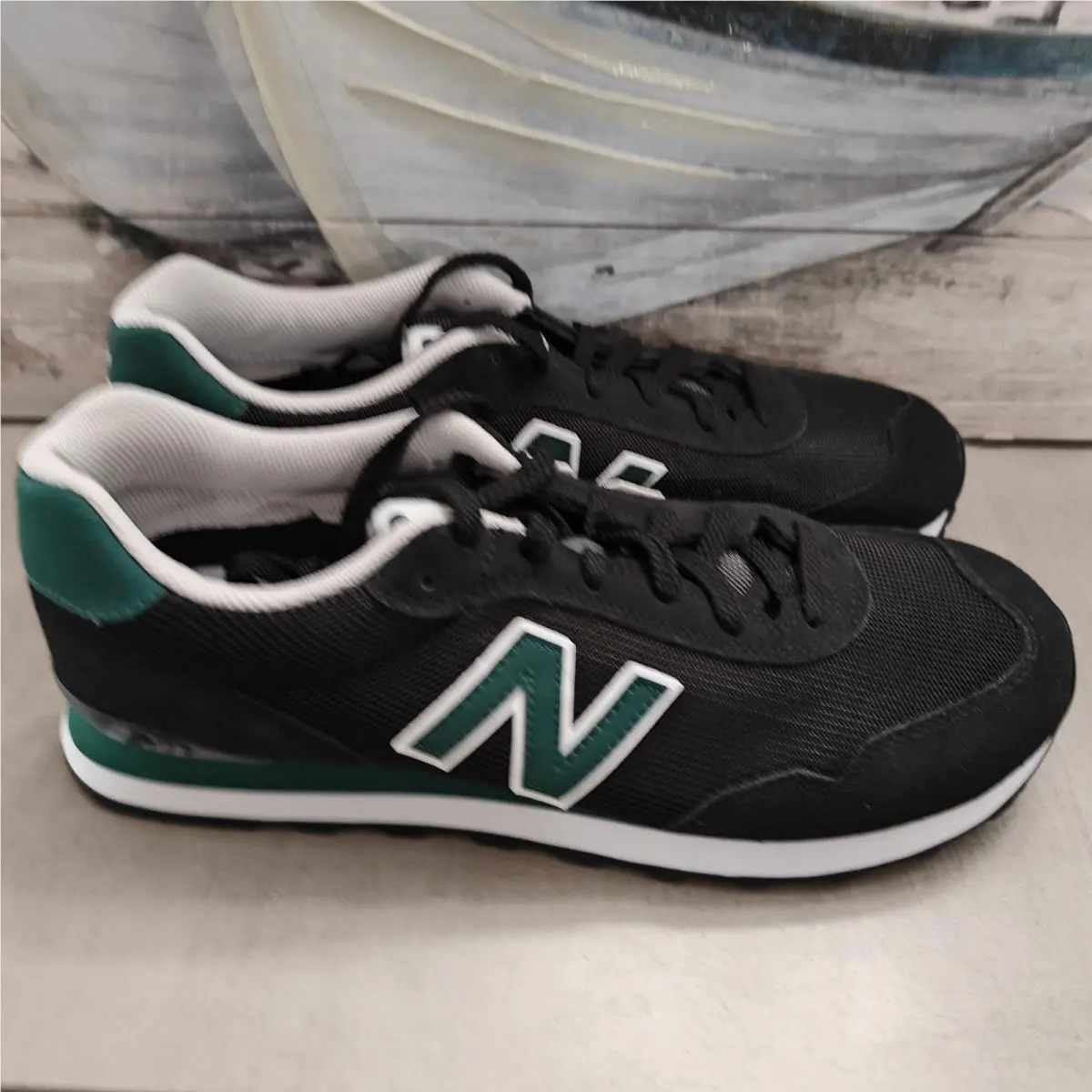 New Balance shoes - New Balance 515 - ML515UGB - BLACK / GREEN 0