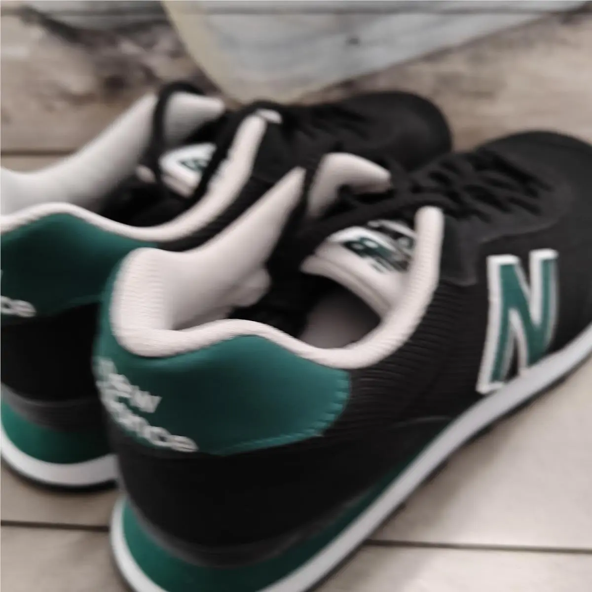 New Balance shoes - New Balance 515 - ML515UGB - BLACK / GREEN 4