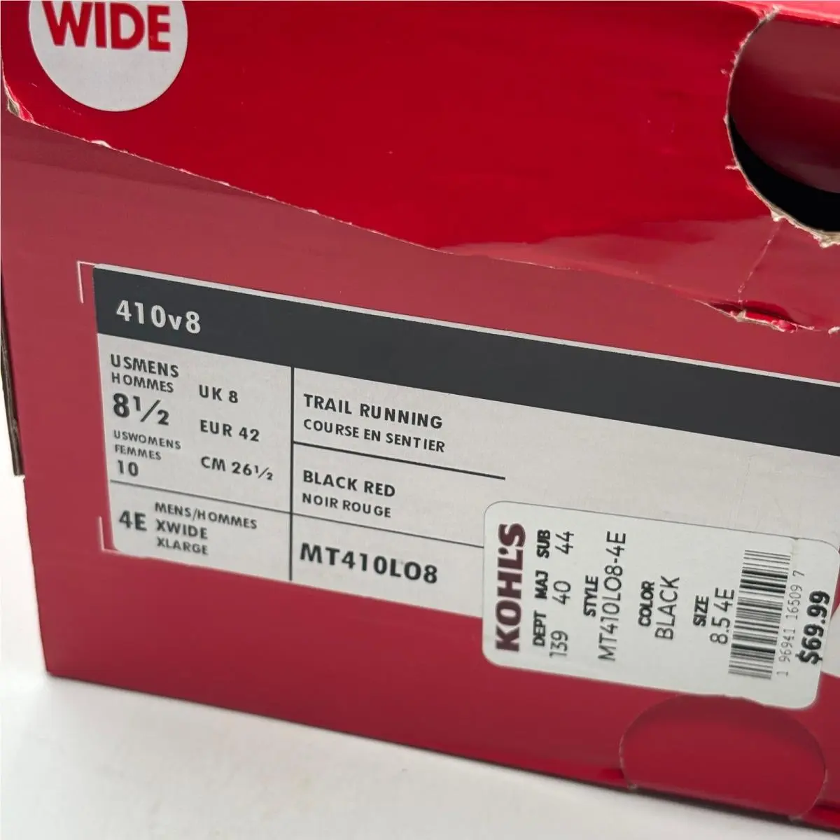 New Balance shoes - New Balance 410v8 - Black 0
