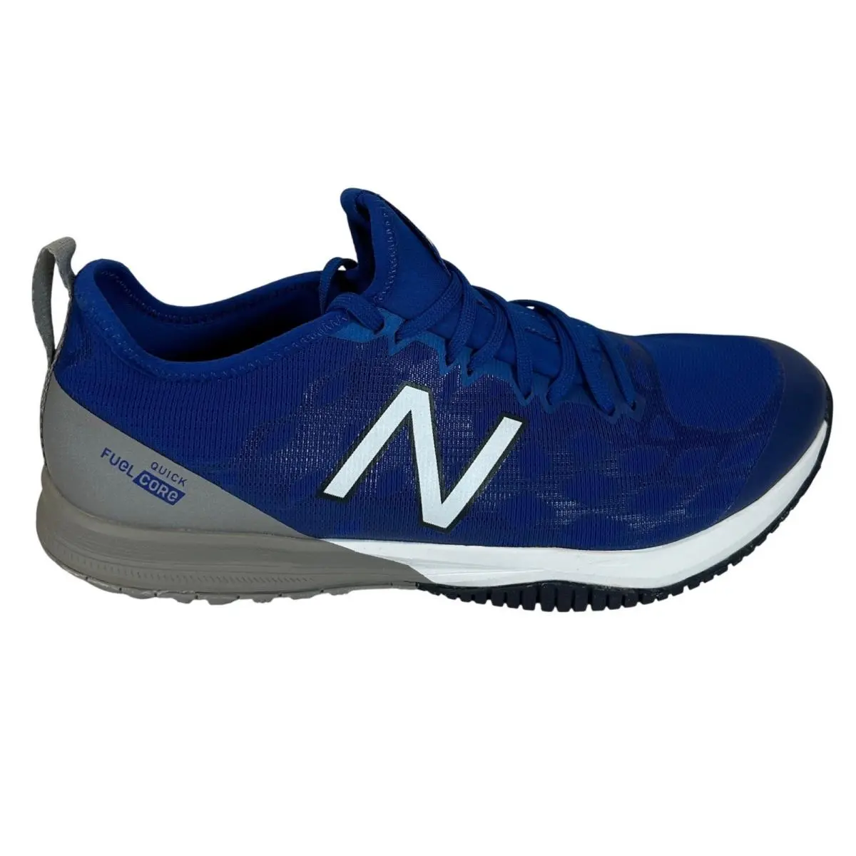 New Balance Fuelcore Quick v3 Mens Blue Silver Training Shoes Size 11 MXQIKBL3